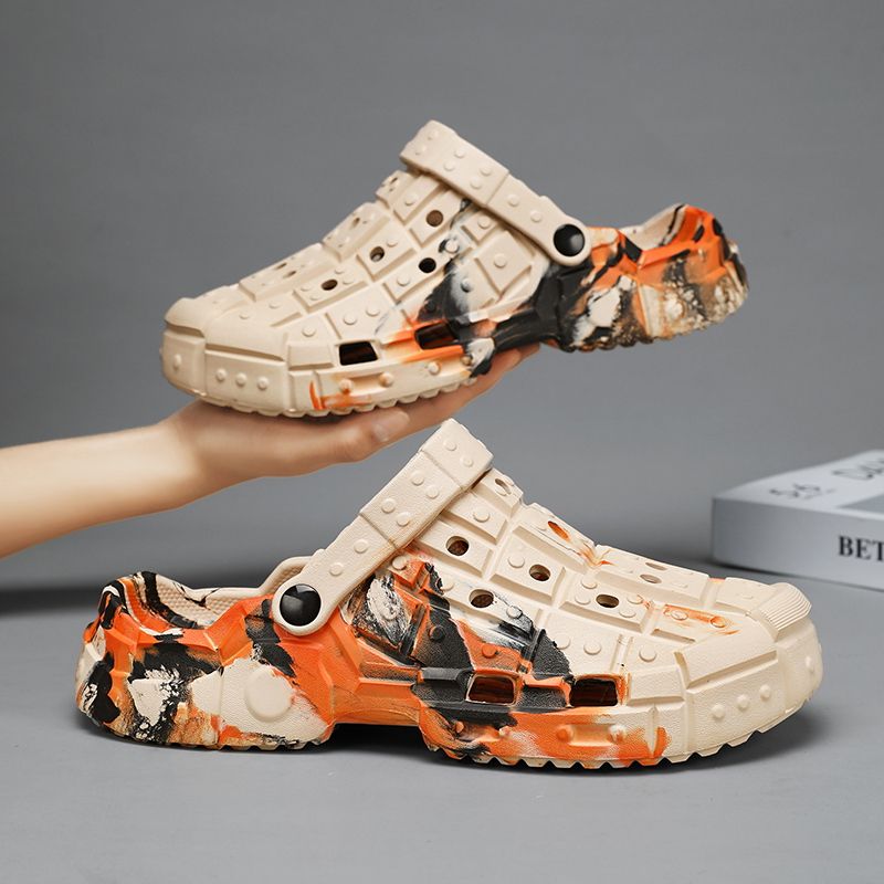 Men Shoes On Cloud - Sandal Pria Cloud Comfort Clogs Tertutup