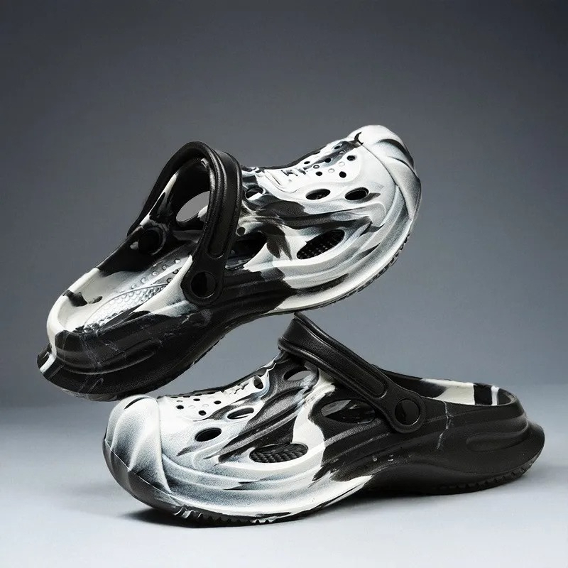Men Shoes On Cloud - Sandal Pria Kamuflase EVA Bernapas Anti