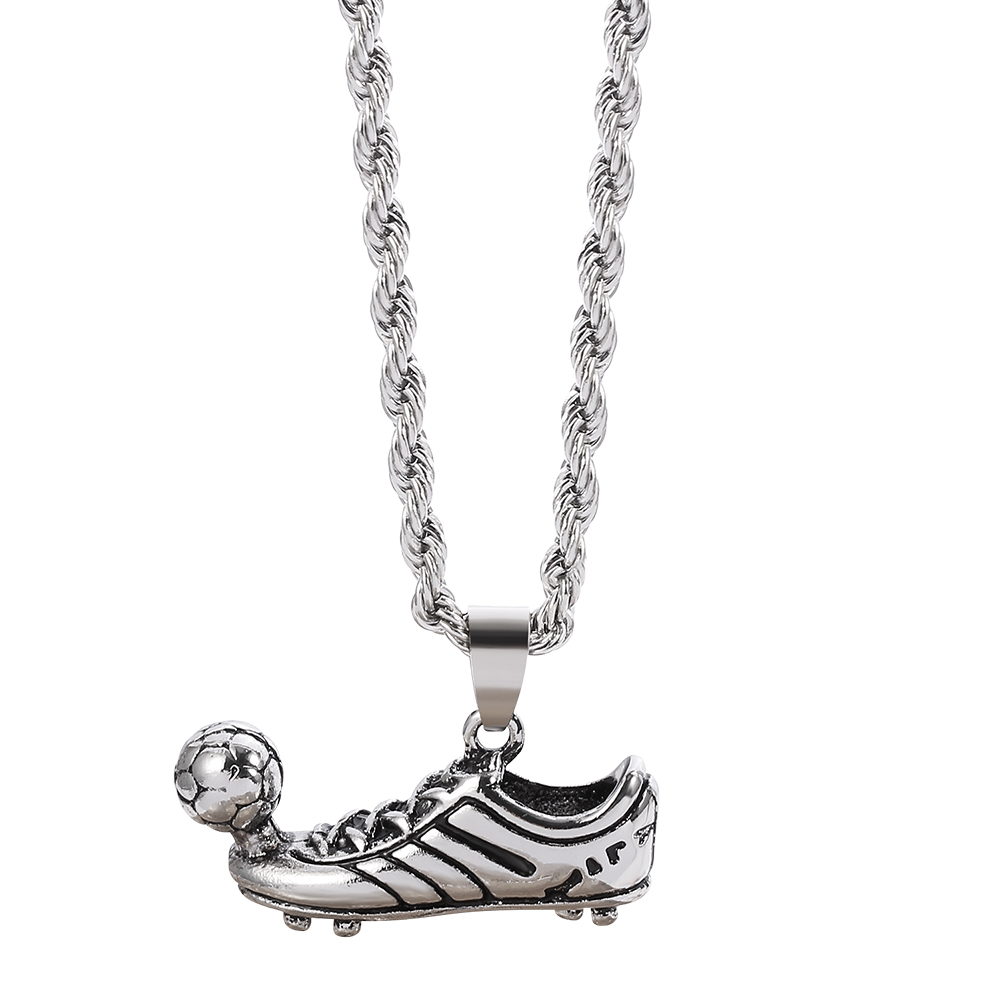Men Shoes Singapore - Kalung liontin sepatu sepak bola Hip