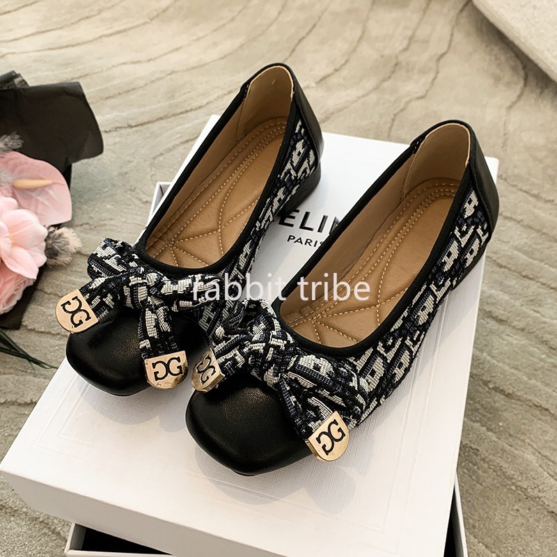 Men'S Shoes To Women'S - Sepatu Tunggal Wanita Perancis Nyaman untuk