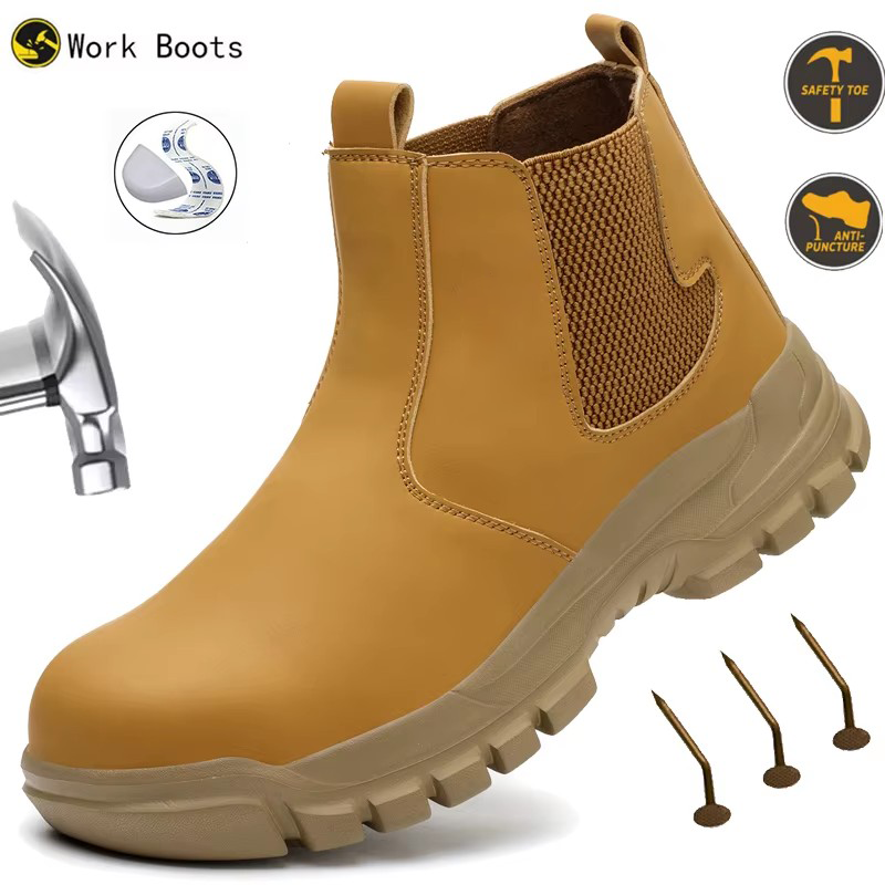 Men Shoes Size 11 - Sepatu Bot Keselamatan Pria Tahan Air