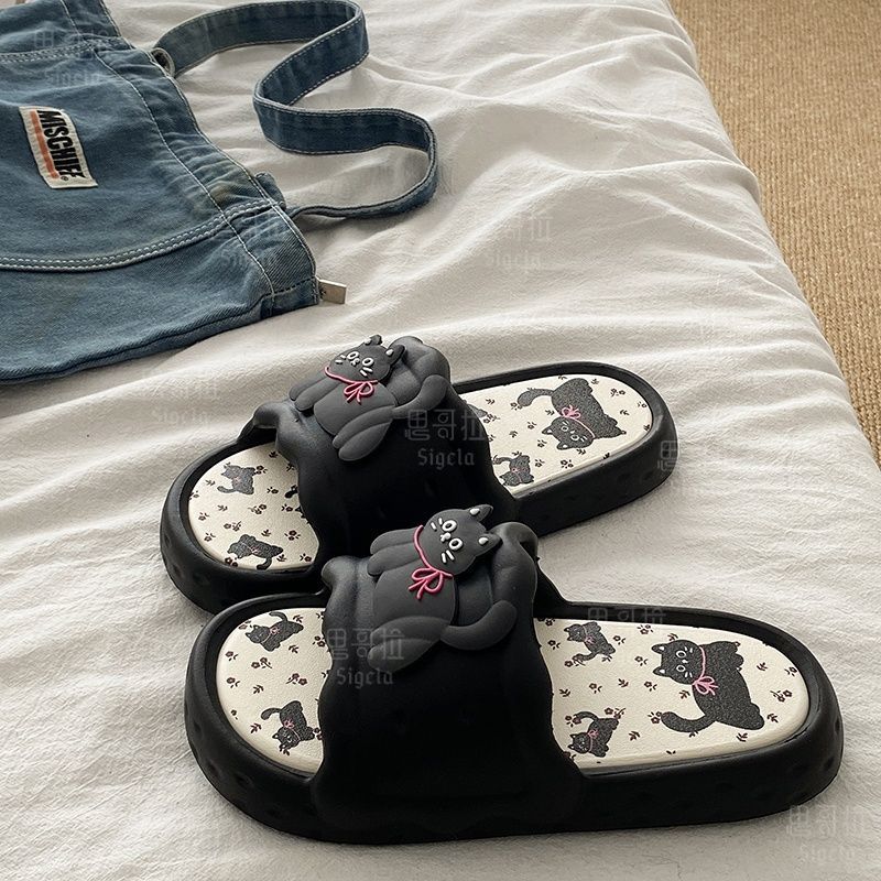 Men'S Shoes To Women'S - Sandal Wanita Beruang Lucu Motif Sandal