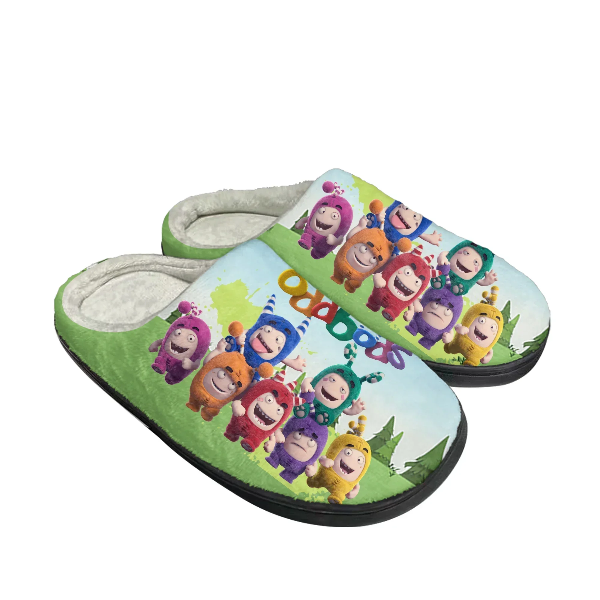 Men Shoes Singapore - Oddbods Home Cotton Slippers Pria Wanita