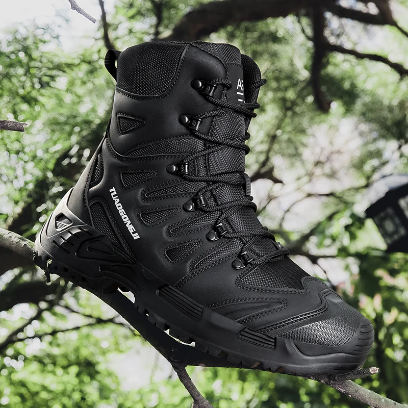 Men'S Shoes Dockers - Sepatu Bot Taktis Hiking Luar Ruangan