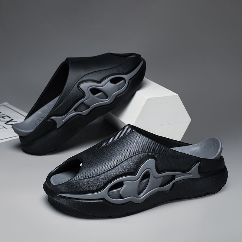 Men Shoes On Cloud - SHAJI Men Cloud Clogs, Sepatu Kasual