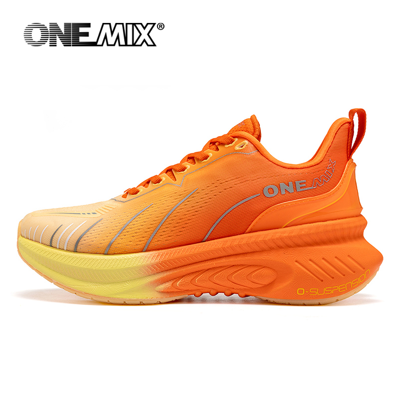 Men Shoes On Cloud - Onemix sepatu berlari ultra-ringan pria wanita,
