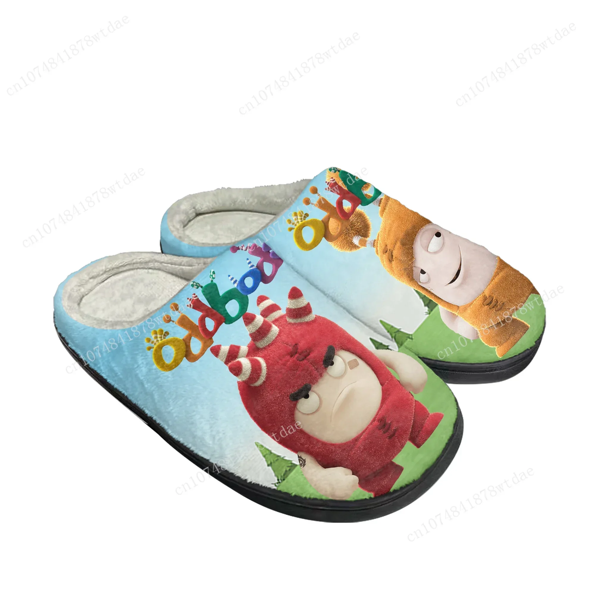 Men Shoes Singapore - Oddbods Home Cotton Slippers Pria Wanita