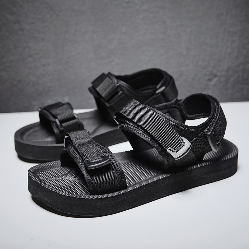 Sandal Datar yang Dapat Disesu - Men'S Shoes With Velcro ulasan dan harga