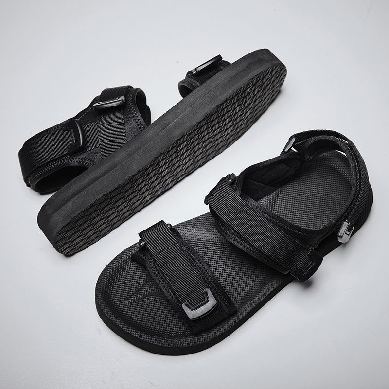 Sandal Datar yang Dapat Disesu - Men'S Shoes With Velcro ulasan dan harga