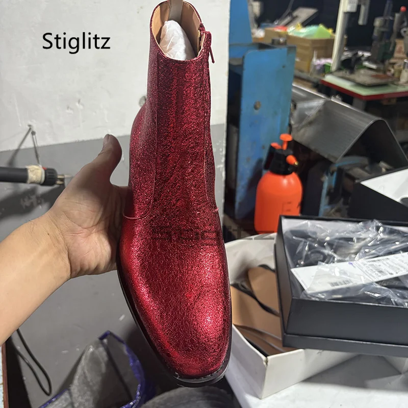 Sepatu Bot Chelsea Kulit Asli  - Men Shoes Size 11 ulasan dan harga
