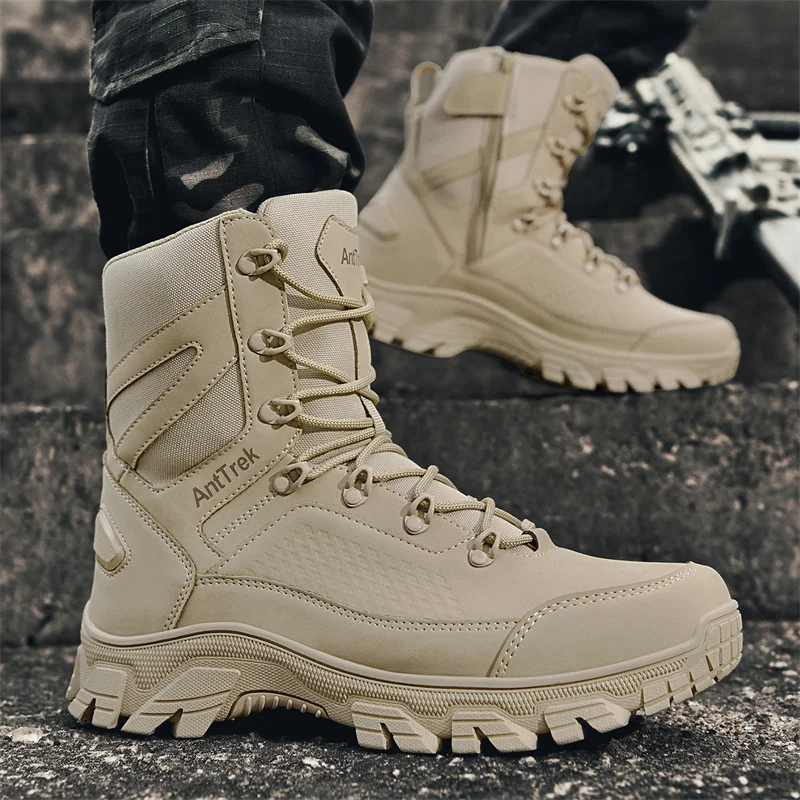 Sepatu Bot Taktis Baru 2025 Se - Men'S Shoes No Laces ulasan dan harga
