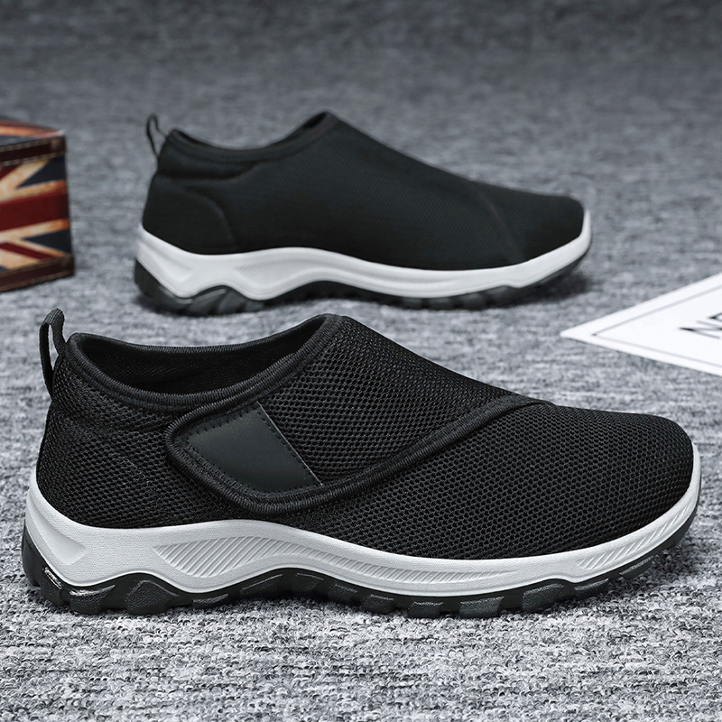 Sepatu Jaring Pria Musim Panas - Men'S Shoes With Velcro ulasan dan harga