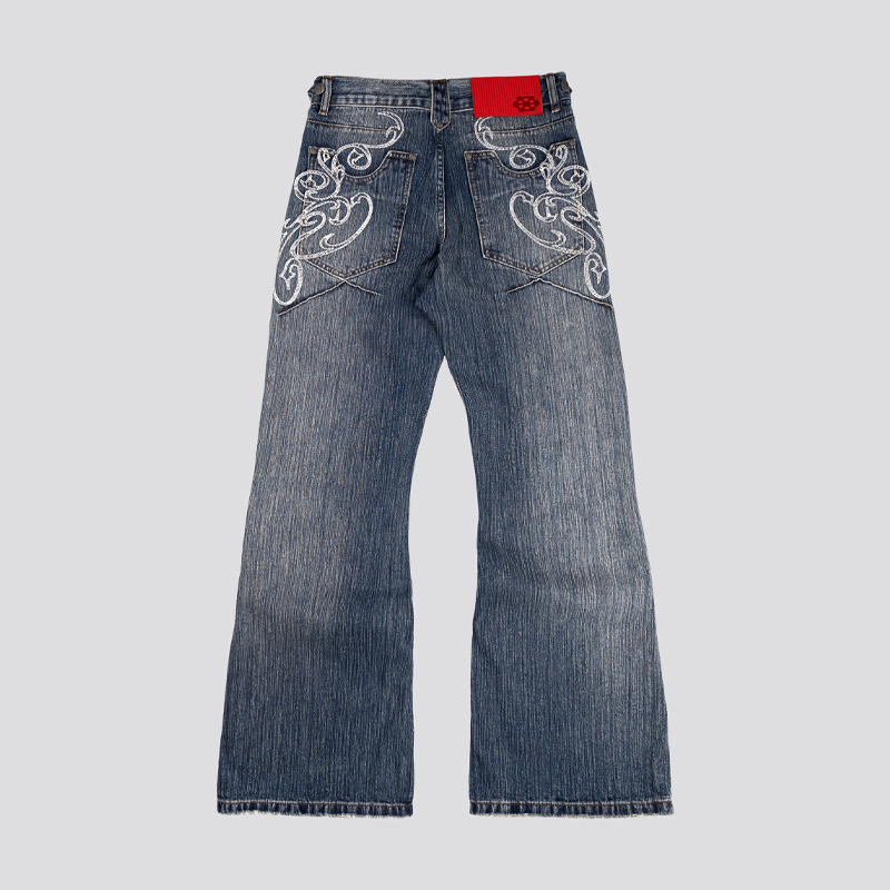 Celana Jeans Bootcut Biru Y2k  - Men Shoes Jeans ulasan dan harga