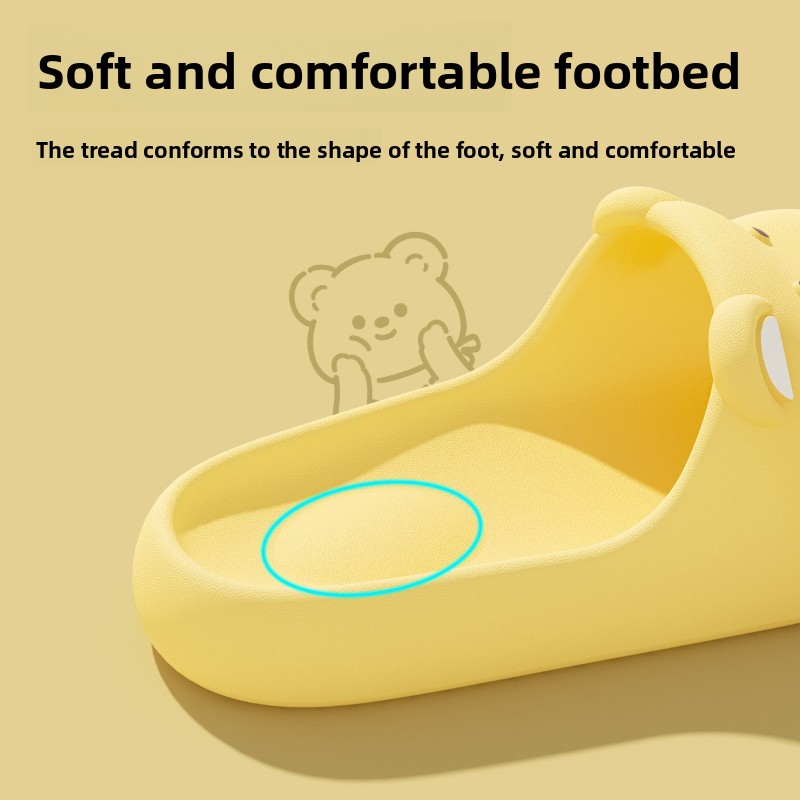 Sandal Rumah Kartun Beruang EV - Men'S Shoes To Women'S ulasan dan harga