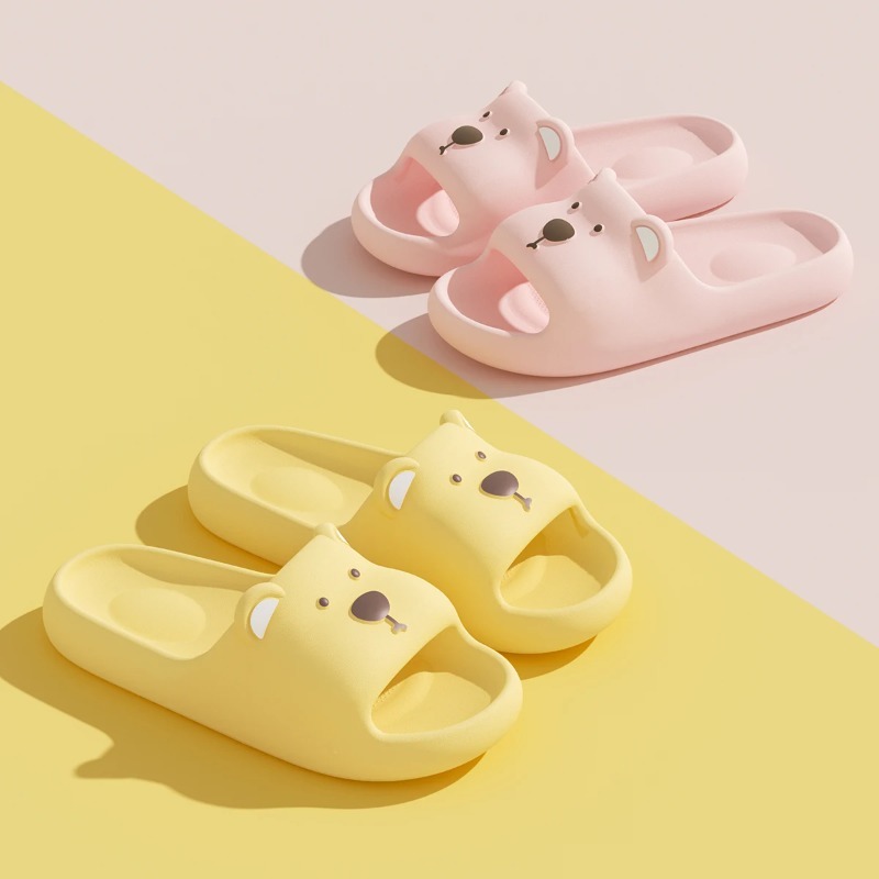 Sandal Rumah Kartun Beruang EV - Men'S Shoes To Women'S ulasan dan harga