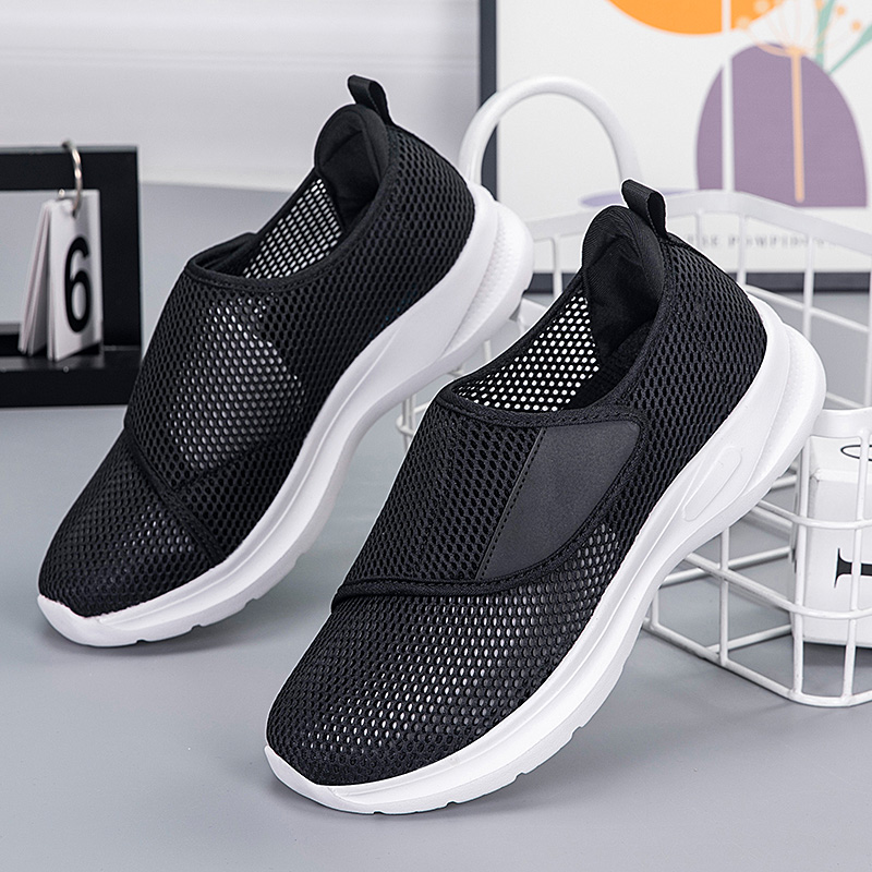 YUYIN Sepatu Olahraga Jaring B - Men'S Shoes With Velcro ulasan dan harga