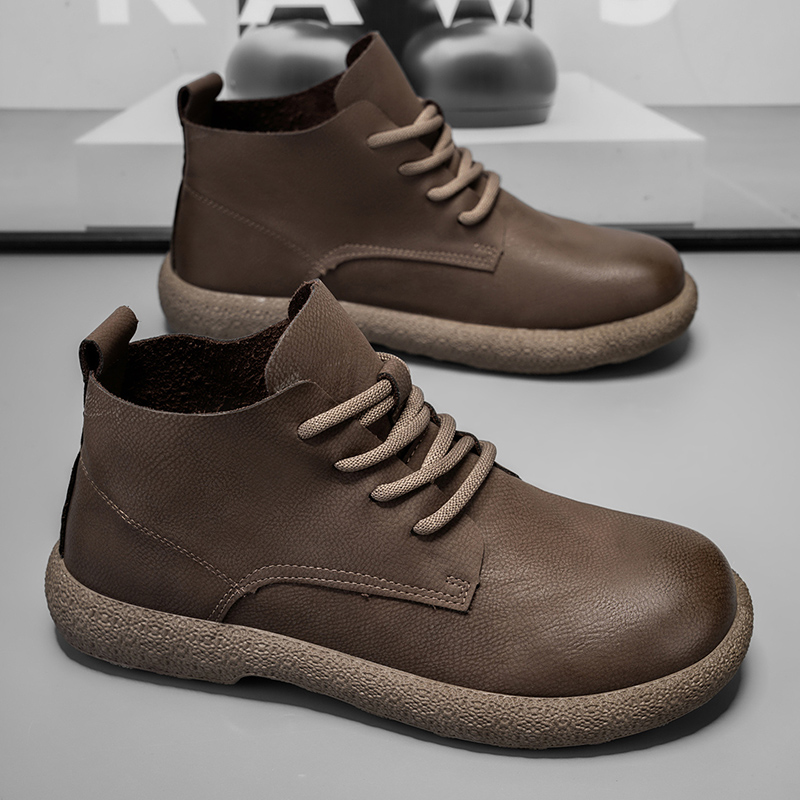 Sepatu Bot Pria Sepatu Bot Pen - Men'S Shoes No Laces ulasan dan harga