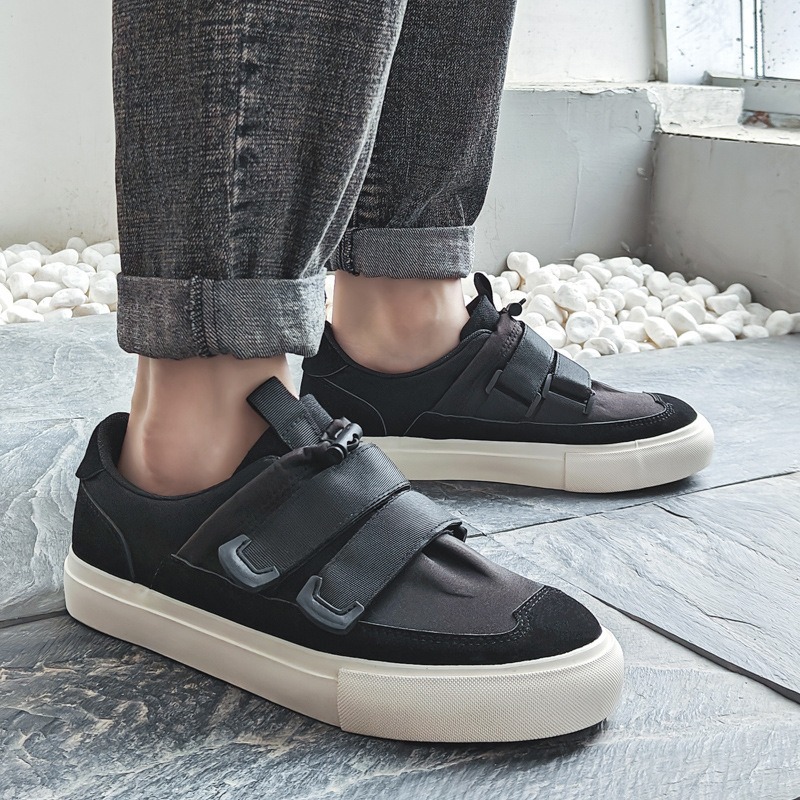 Sepatu untuk Pria Sepatu Kanva - Men'S Shoes With Velcro ulasan dan harga