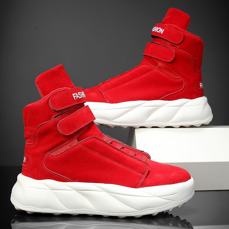 Sepatu Kets Tinggi Ungu 2026 S - Men'S Shoes With Velcro ulasan dan harga