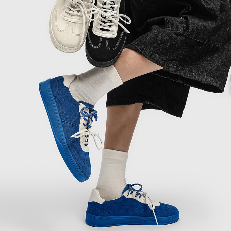 Sepatu Sneakers Pria Retro Pat - Men'S Shoes With Velcro ulasan dan harga