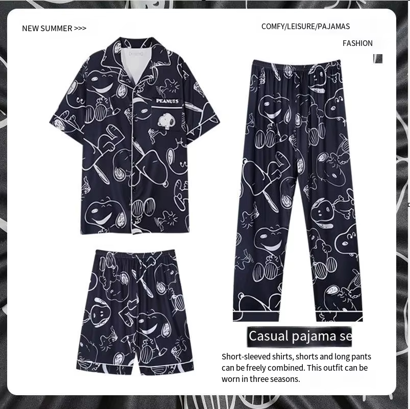 Set Piyama Pasangan Snoopy Luc - Men Shoes Models ulasan dan harga
