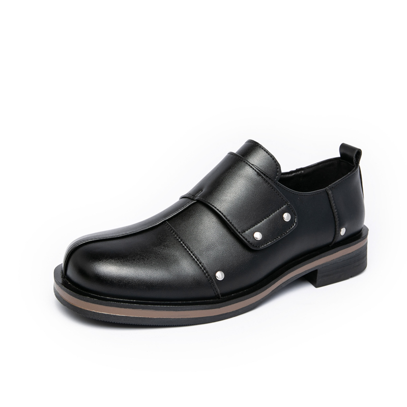 Sepatu pria gaya bisnis untuk  - Men'S Shoes With Velcro ulasan dan harga