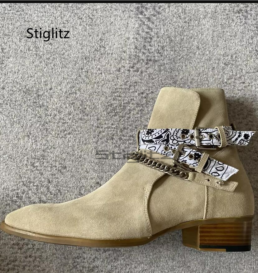 Sepatu Bot Rantai Chelsea Pria - Men Shoes Size 11 ulasan dan harga