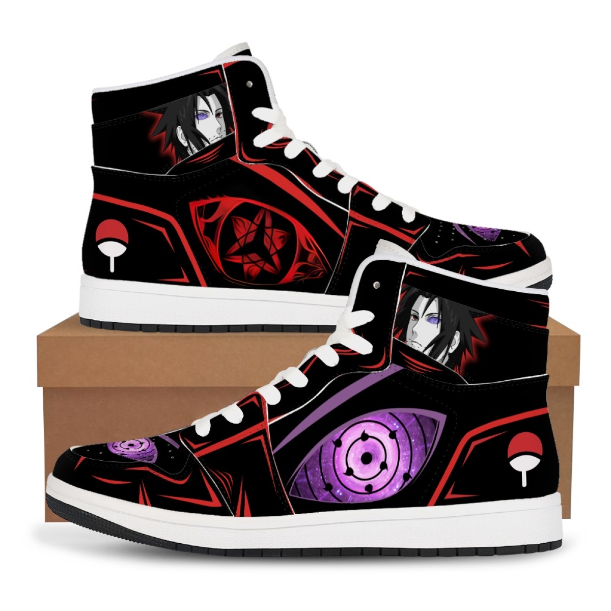 Sepatu High-Tops Anime Naruto  - Men Shoes Models ulasan dan harga