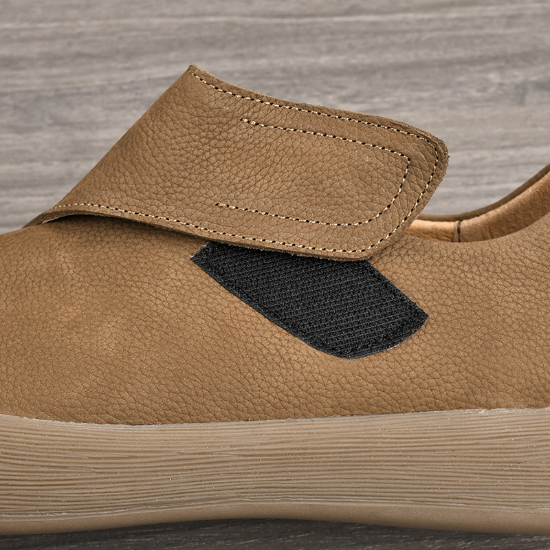Sepatu Loafer Kasual Pria 2026 - Men'S Shoes With Velcro ulasan dan harga