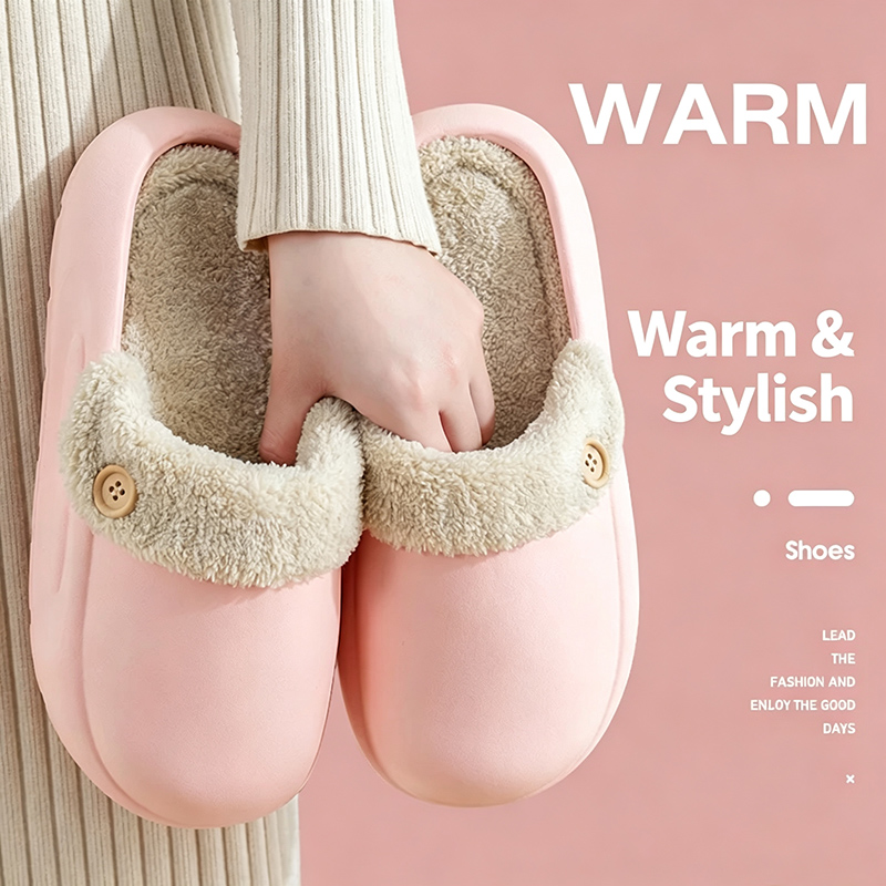 Sandal Rumah Anti Air Hangat B - Men'S Shoes To Women'S ulasan dan harga