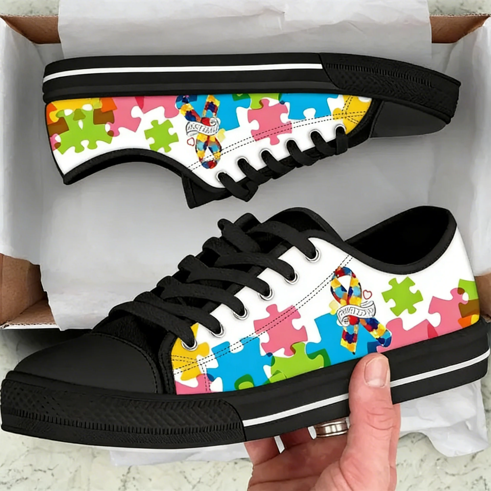 Sepatu Kanvas Wanita Desain Pi - Men'S Shoes For Tennis ulasan dan harga